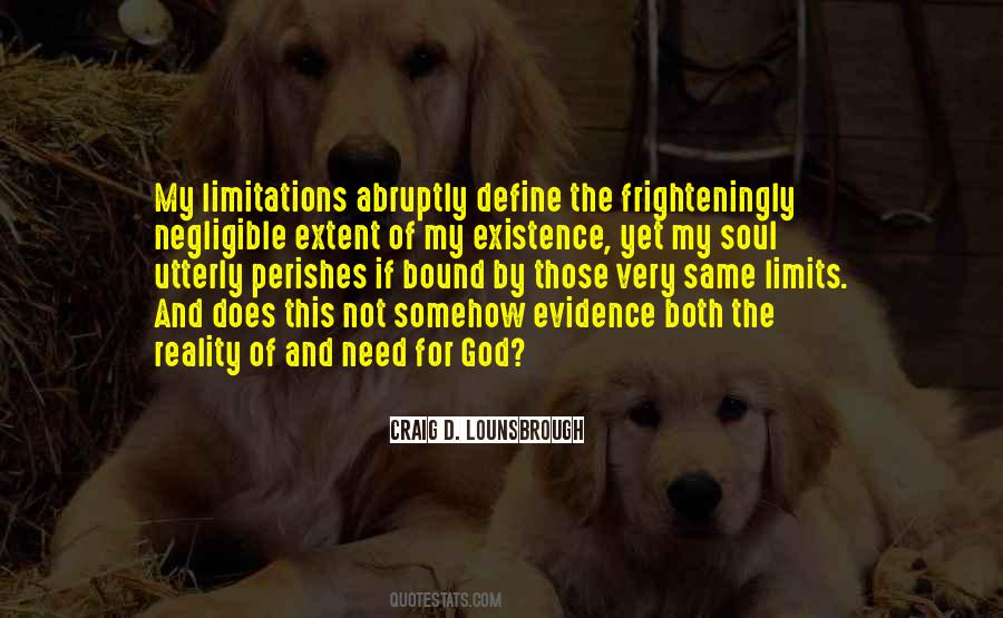 God Evidence Quotes #433313