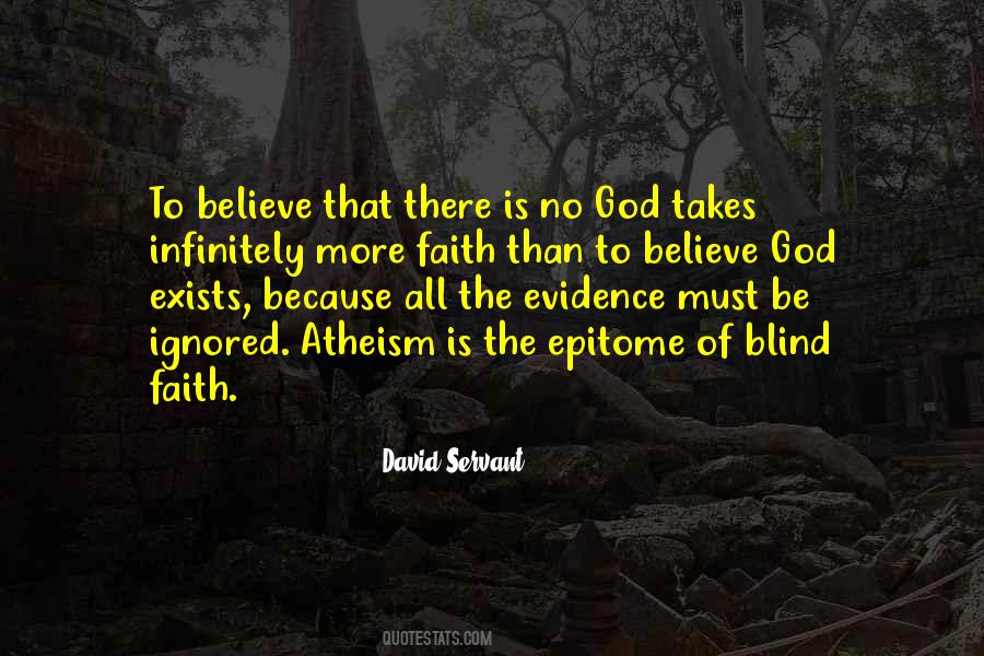 God Evidence Quotes #636795