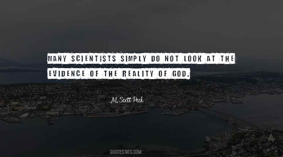 God Evidence Quotes #808210