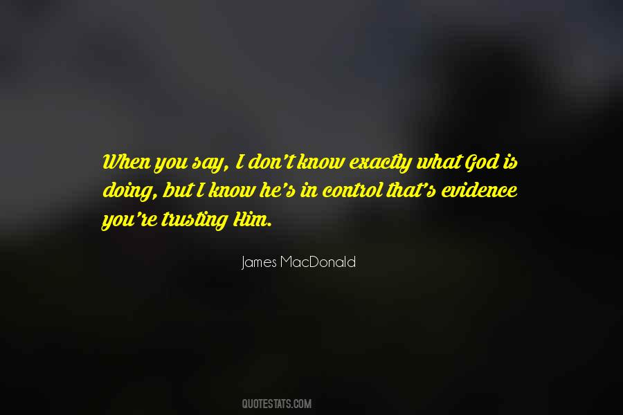 God Evidence Quotes #823663