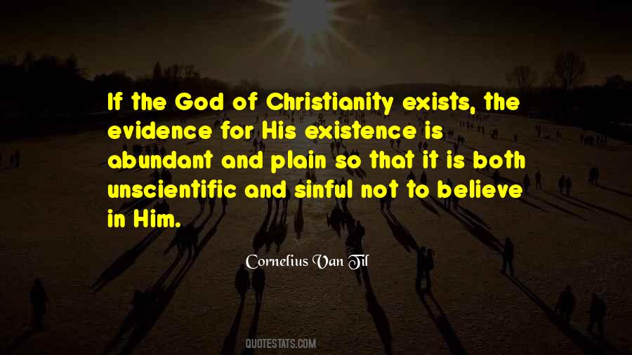 God Evidence Quotes #86441