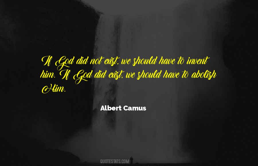 God Exist Quotes #231791