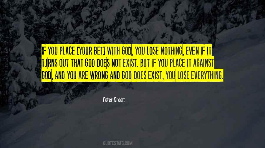 God Exist Quotes #363329