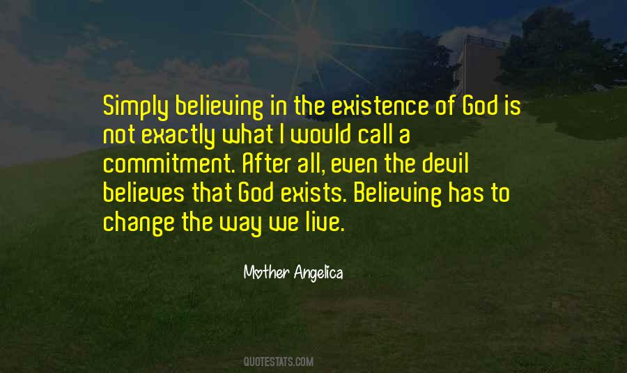 God Existence Quotes #254606