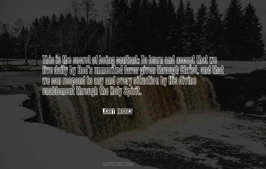 God Favors Quotes #1352769