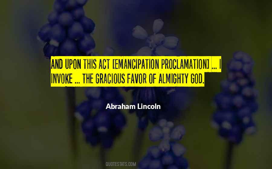 God Favors Quotes #296810