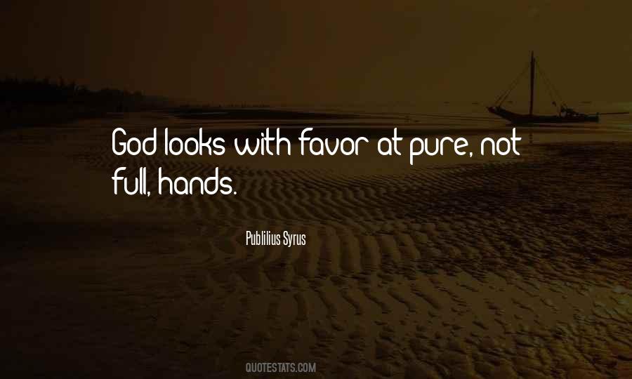 God Favors Quotes #716033