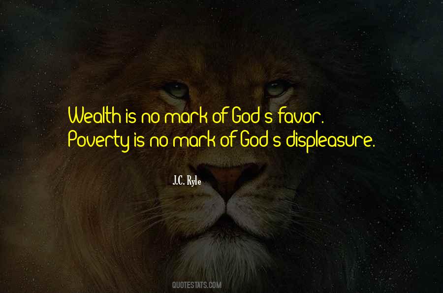 God Favors Quotes #804970