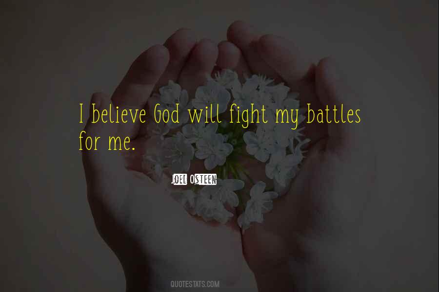 God Fight For Me Quotes #1564468