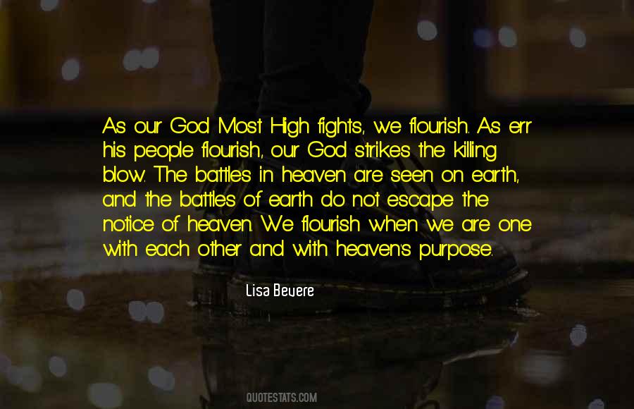 God Fights Our Battles Quotes #150795