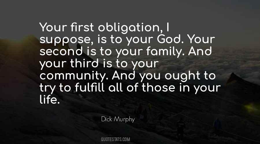 God First Family Second Quotes #758256