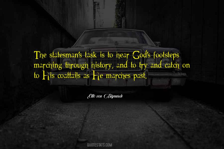 God Footsteps Quotes #686229