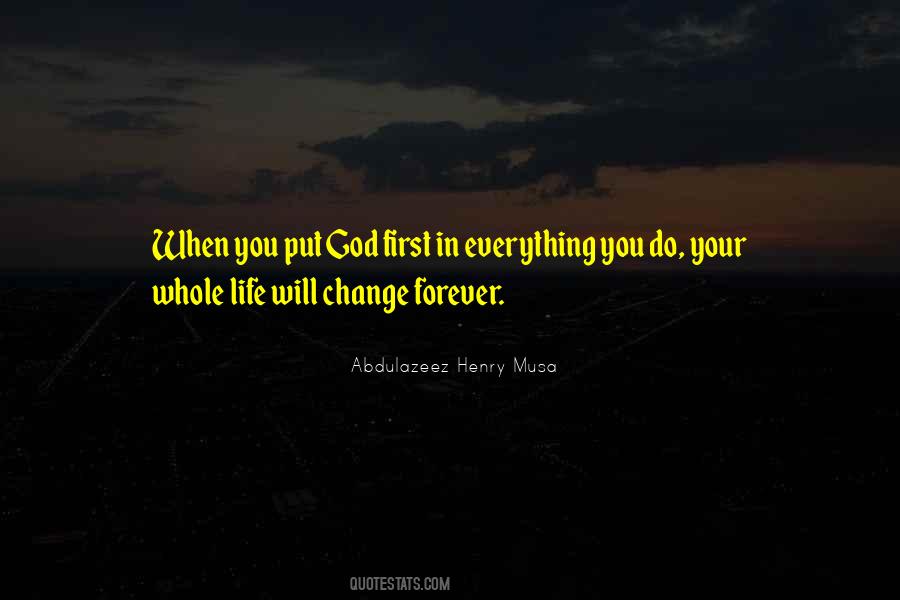 God Forever Quotes #359937