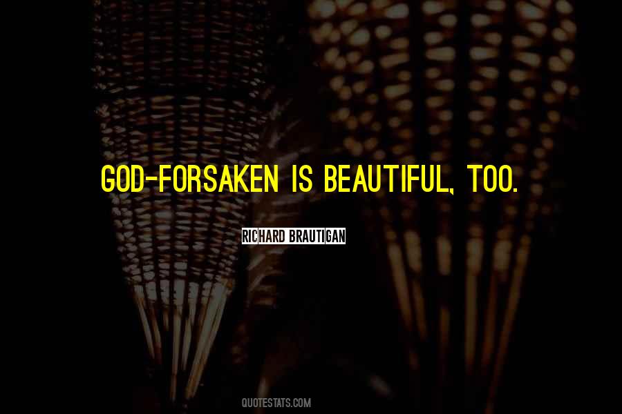 God Forsaken Quotes #1121804