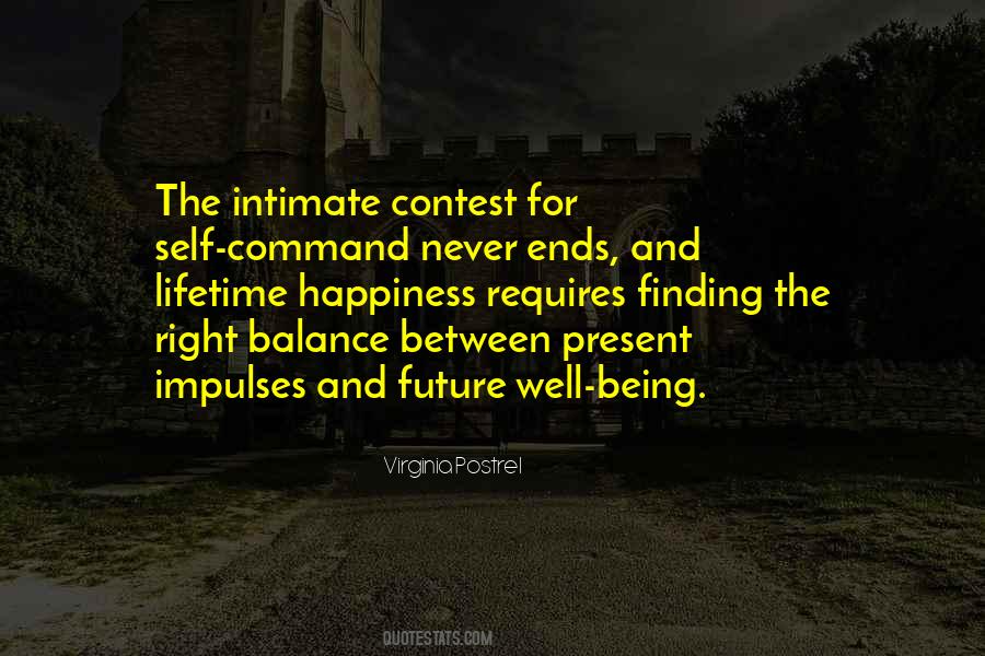Happiness Balance Quotes #472509