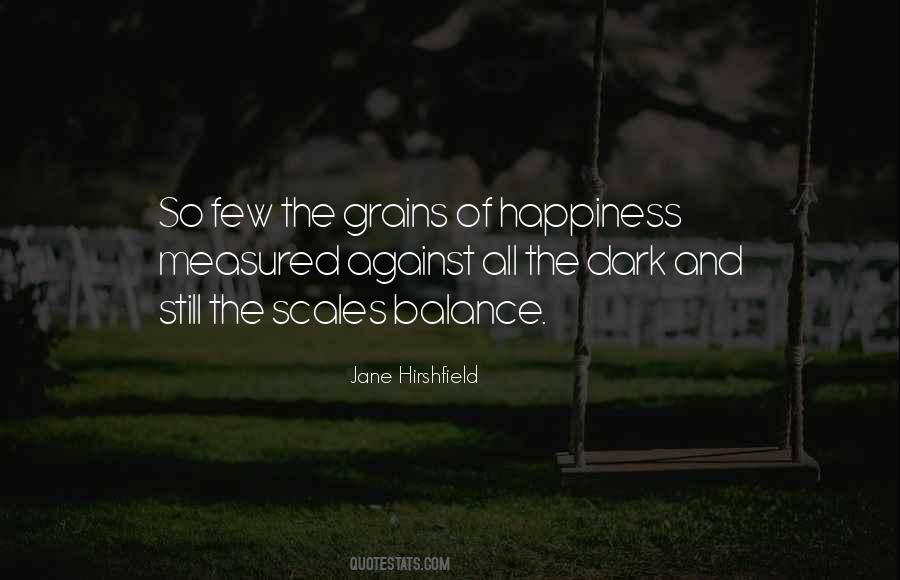 Happiness Balance Quotes #571040