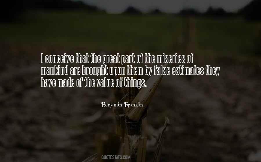 The Value Of Things Quotes #256881