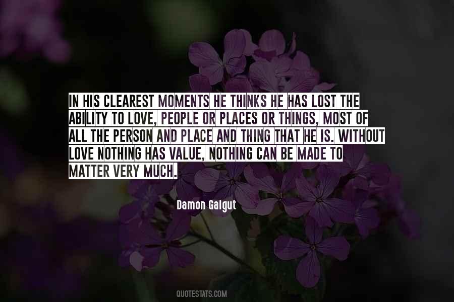 The Value Of Things Quotes #288737