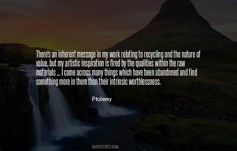 The Value Of Things Quotes #370983