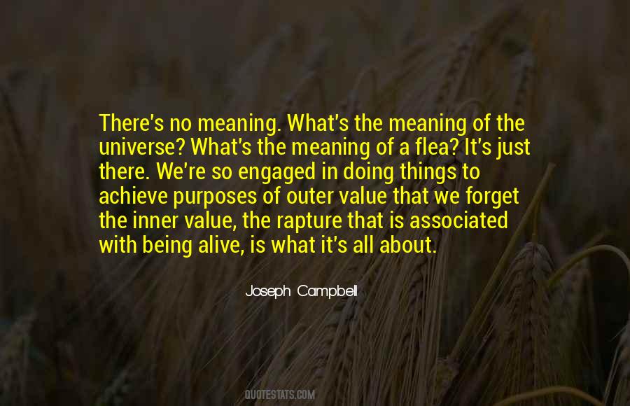 The Value Of Things Quotes #522962