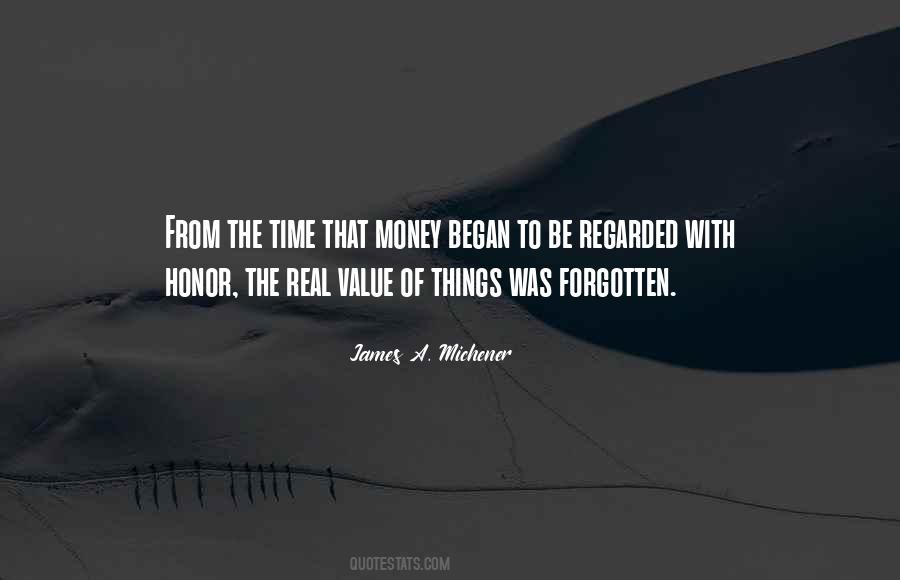 The Value Of Things Quotes #607859