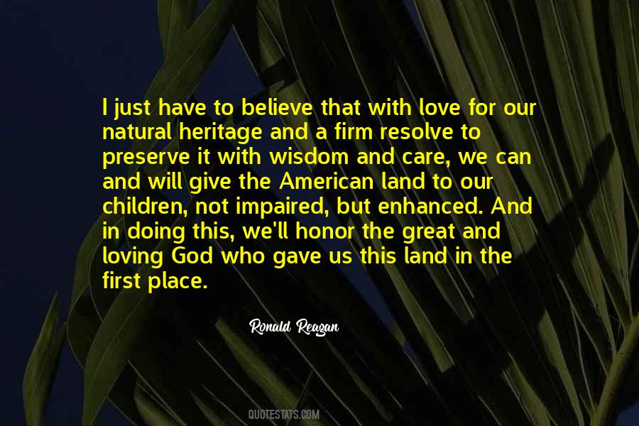 God Gave Us Love Quotes #1183372