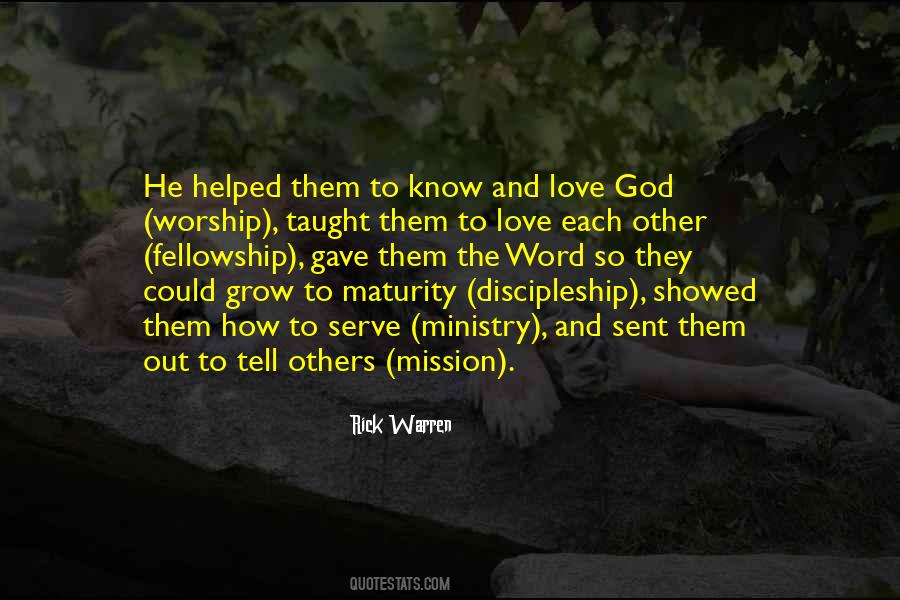 God Gave Us Love Quotes #1561644