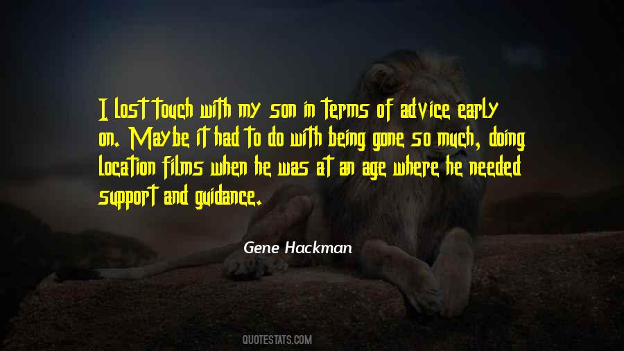 Son Support Quotes #1022703