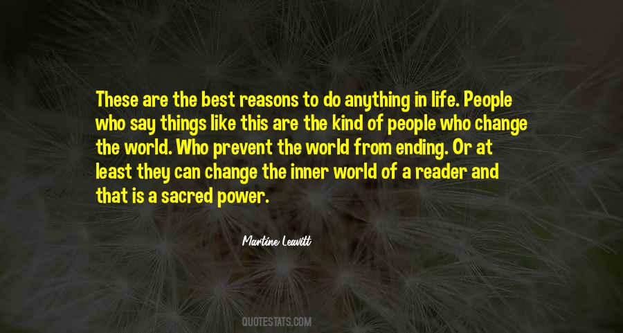 The Best Kind Of Change Quotes #1166971