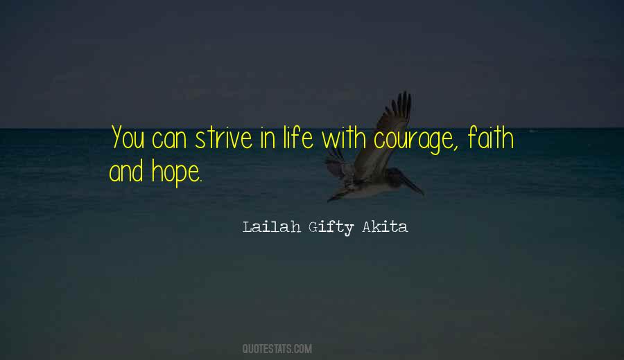 Strive In Life Quotes #1433002