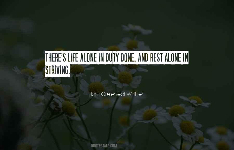 Strive In Life Quotes #1785603