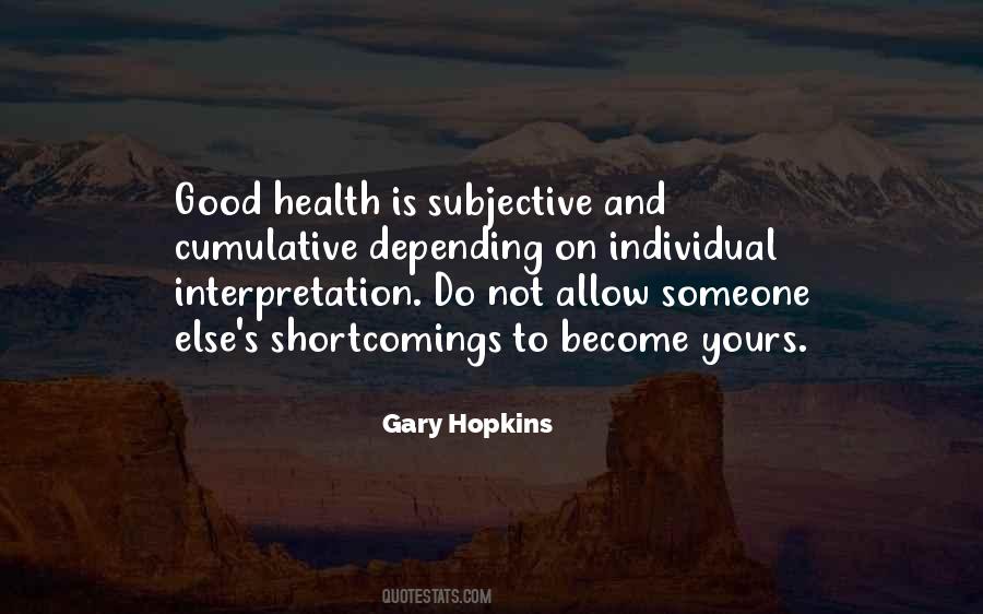 Health And Vitality Quotes #908818