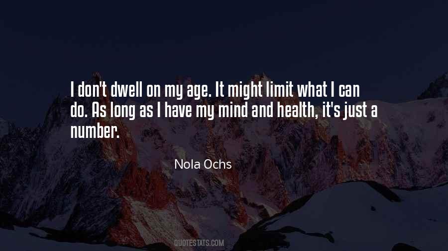 Health Long Life Quotes #1854202