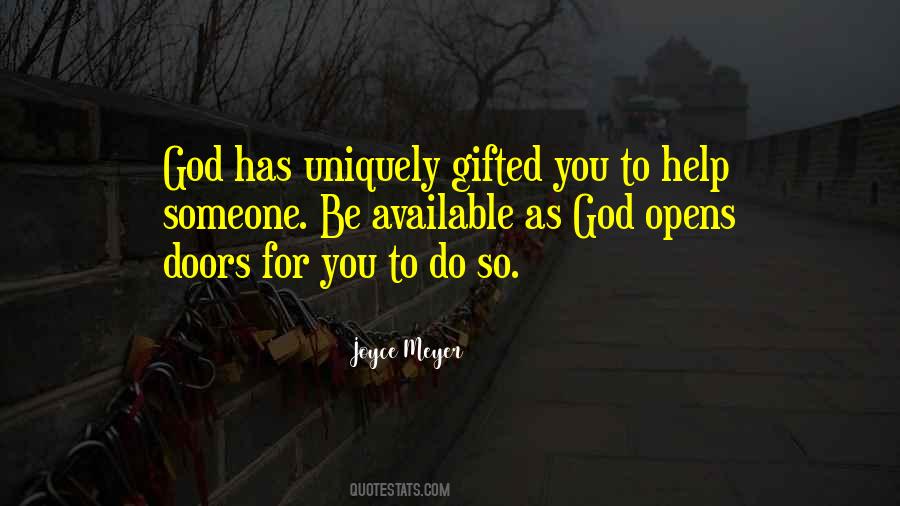 God Gifted Quotes #1461213