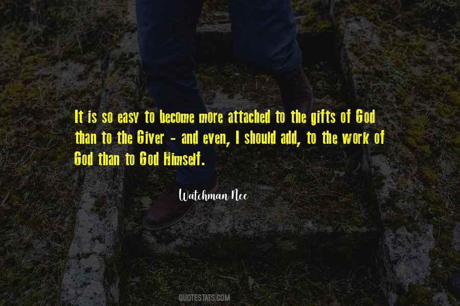 God Gifts Quotes #171132