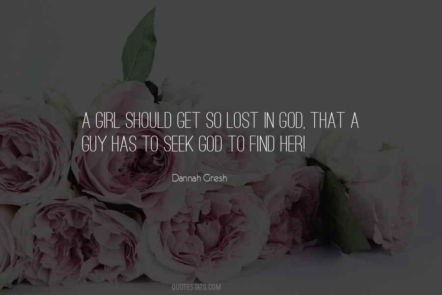 To Find Her Quotes #294640