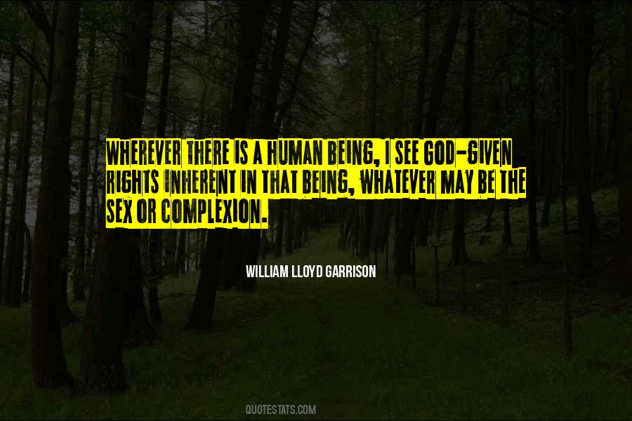 God Given Quotes #1014095