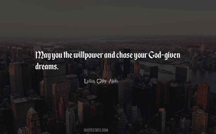 God Given Quotes #1193888