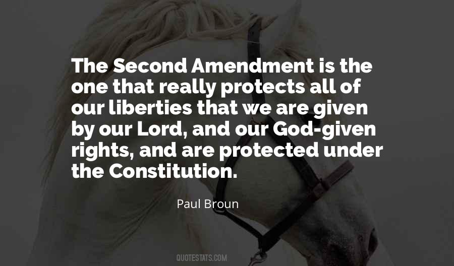 God Given Quotes #1355778