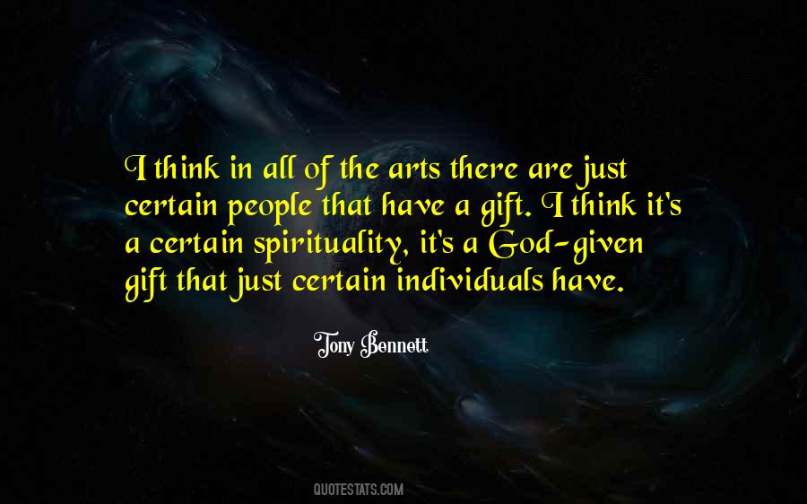 God Given Quotes #1366307