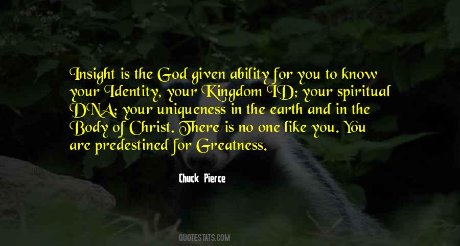 God Given Quotes #1835365