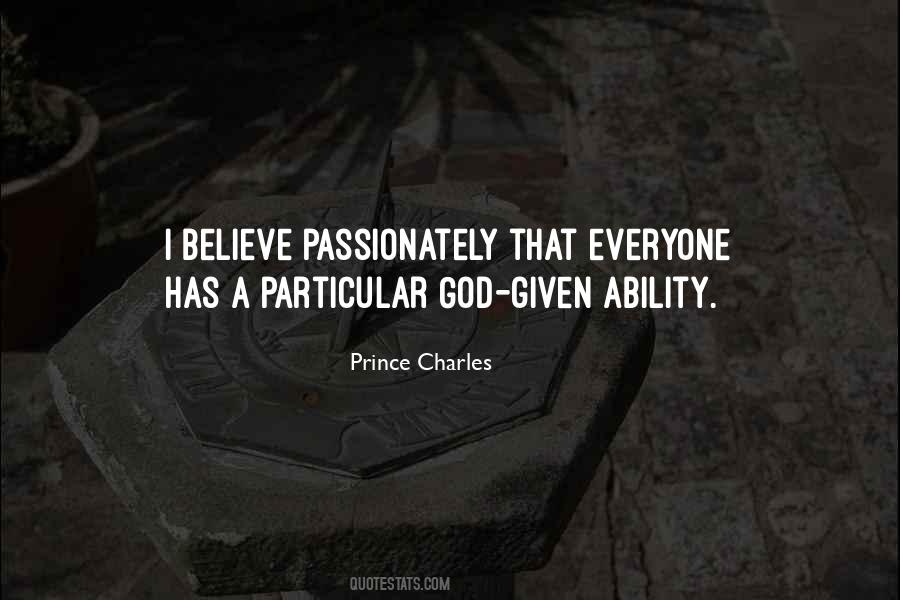 God Given Quotes #918420