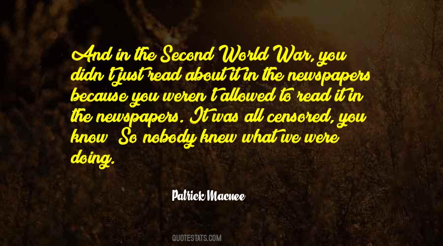 You Knew What You Were Doing Quotes #1137807