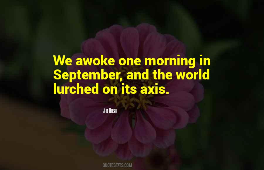 September Morning Quotes #431485