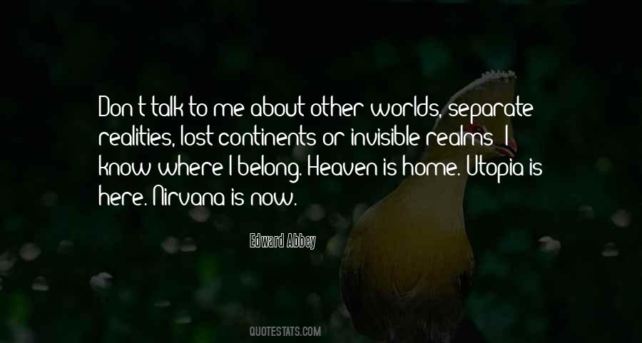 Heaven Is Quotes #1051875