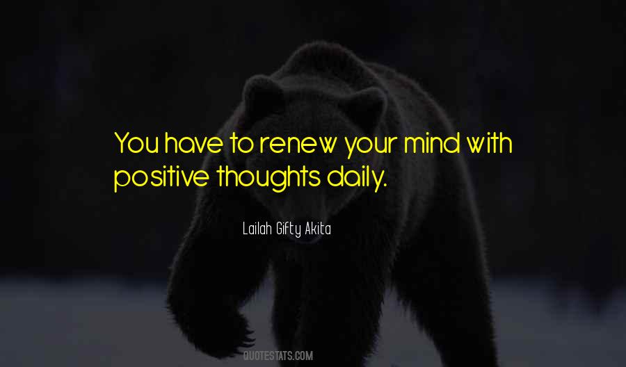 Life Renewal Quotes #1287581