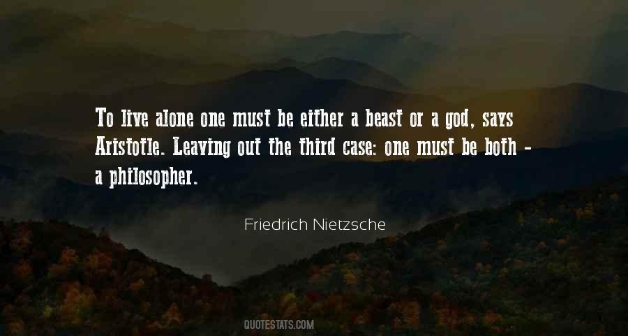 Nietzsche Philosopher Quotes #1107518