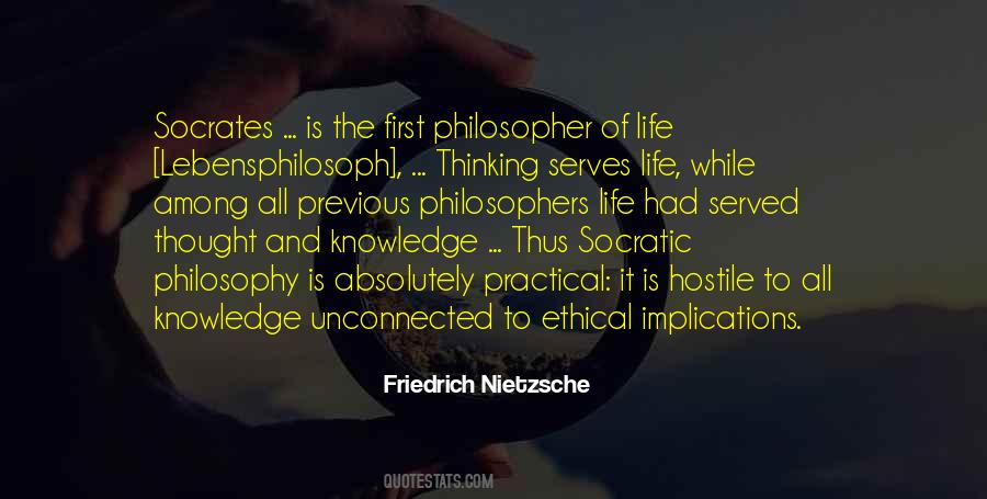 Nietzsche Philosopher Quotes #1306457