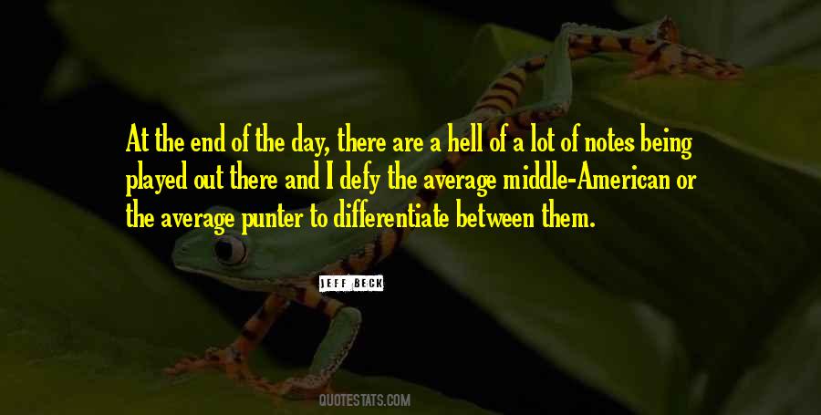 The End Of Average Quotes #602106