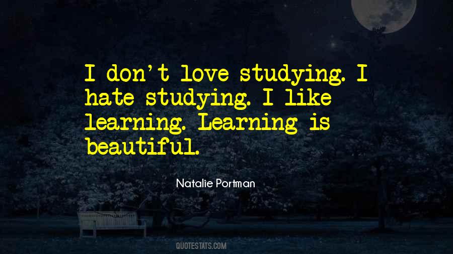 Beautiful Learning Quotes #329087